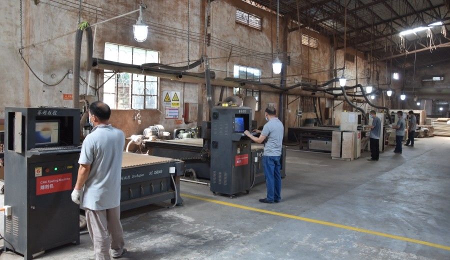 Guangzhou Wuyang Yiguan Acoustic Materials Co., Ltd. fabrikant productielijn