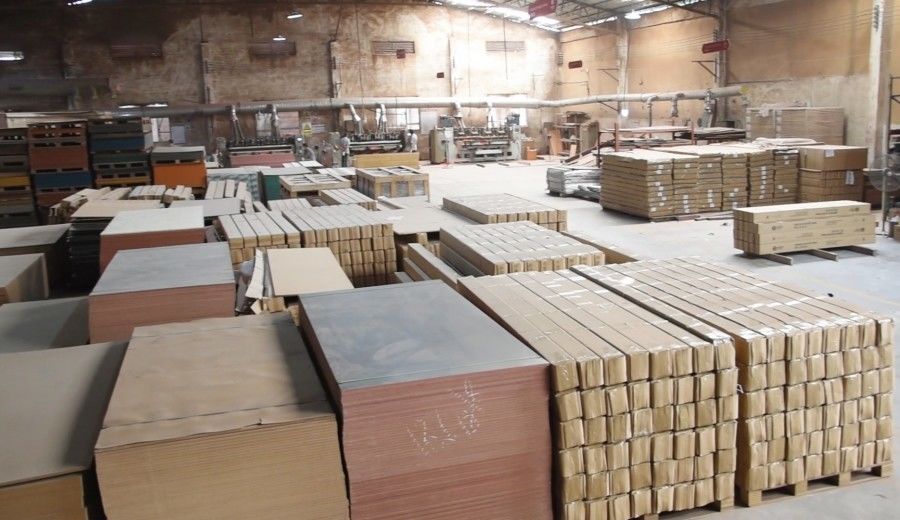 Guangzhou Wuyang Yiguan Acoustic Materials Co., Ltd. fabrikant productielijn