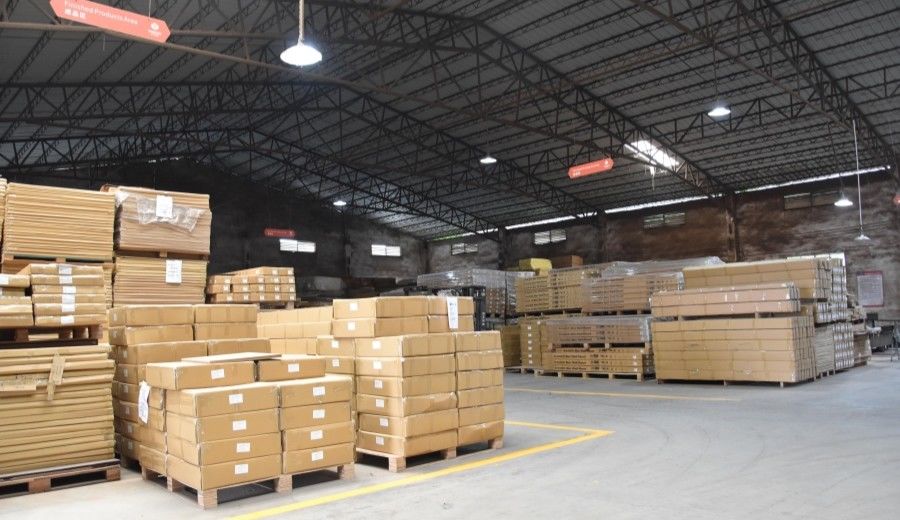 Guangzhou Wuyang Yiguan Acoustic Materials Co., Ltd. fabrikant productielijn