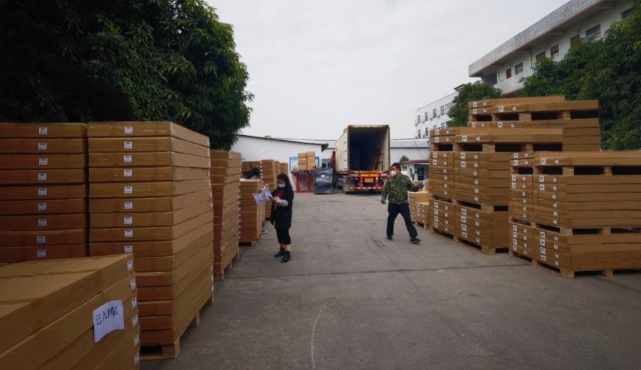 Guangzhou Wuyang Yiguan Acoustic Materials Co., Ltd. fabrikant productielijn