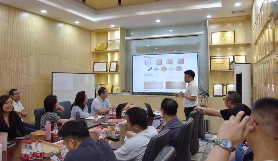 Guangzhou Wuyang Yiguan Acoustic Materials Co., Ltd. fabrikant productielijn