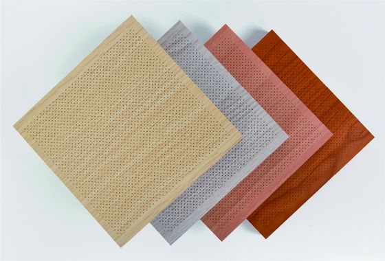 Micro-perdorated akoestische platen geluidsisolatie decoratieve geluidsabsorptie paneel