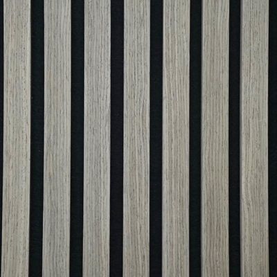 Elegant decoratief veneer hout slate akoestische panelen felt backing 0.85NRC E0 graad