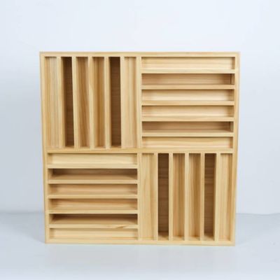 Vierkante houten QRD akoestische diffuser met verbeterde geluidsdispersie voor studio
