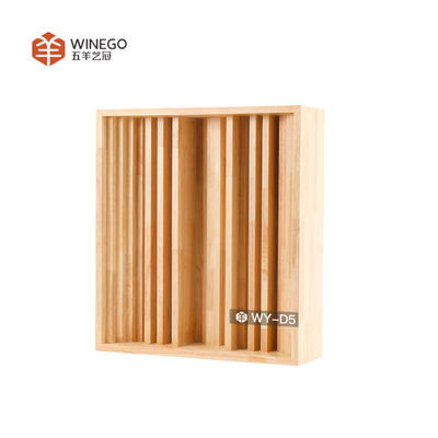600 mm 1200 mm lengte Houten akoestische diffuser panelen voor auditorium akoestiek