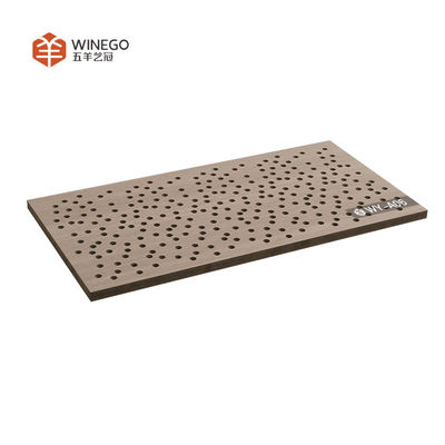 E1-klasse akoestische kunstpanelen Geluidsabsorptie 0,8 Hoge NRC 600x600 1200xL600mm
