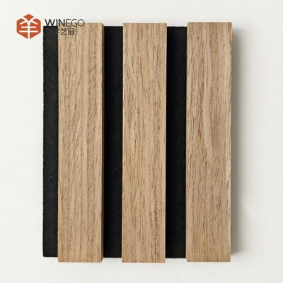 Eco-vriendelijk houten akustisch paneel met slaten Duurzaam en stijlvol akoestisch ontwerp