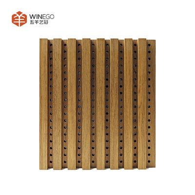 Houten akoestische diffuserpanelen voor een evenwichtig geluid en een stijlvol interieurontwerp